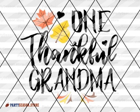 ONE thankful Grandma party season store 2